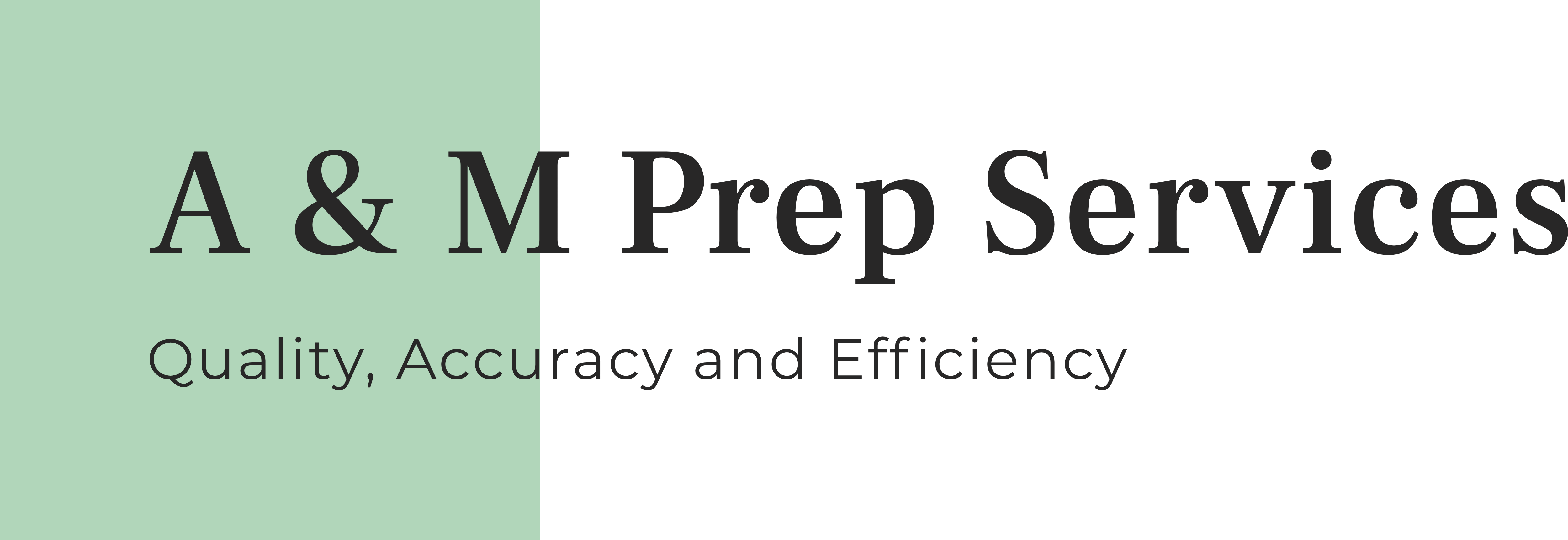 A & M Prep Services logo