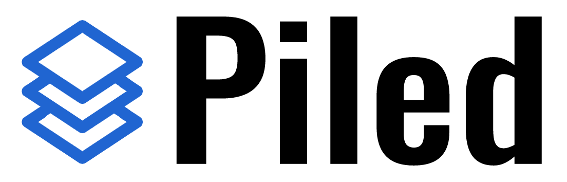 Piled logo